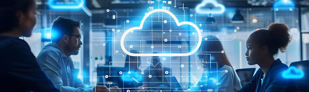 Cloud network in an office