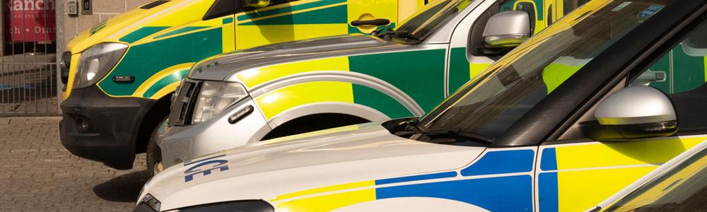 Emergency services vehicles