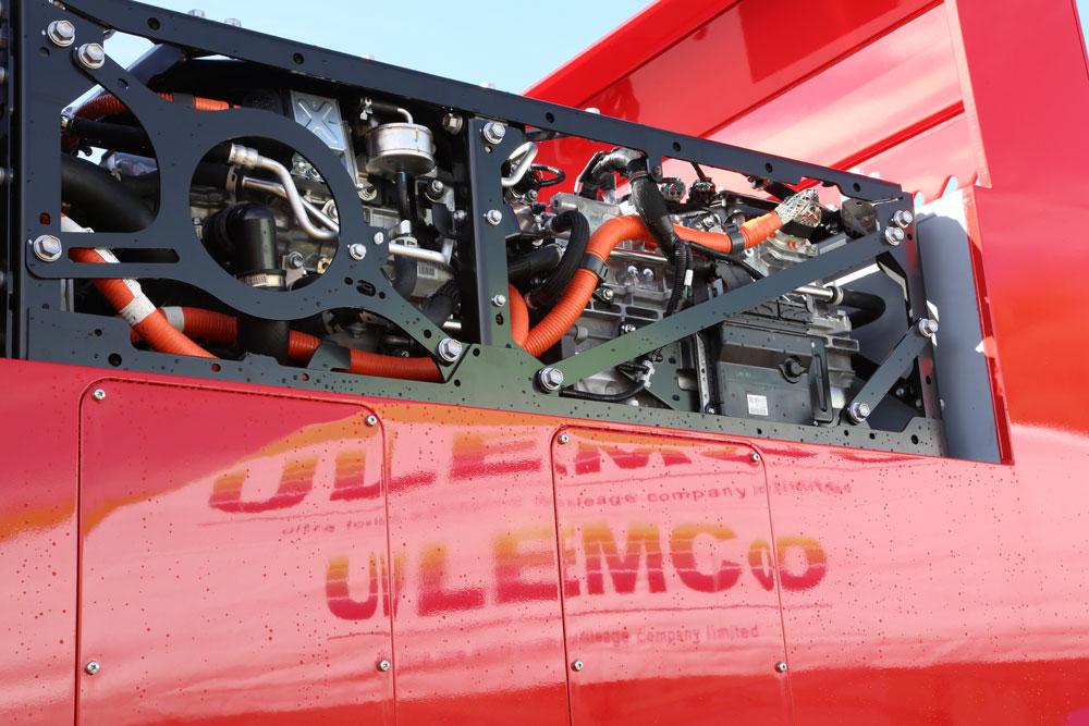 Fuel cell range extention from UlemCo